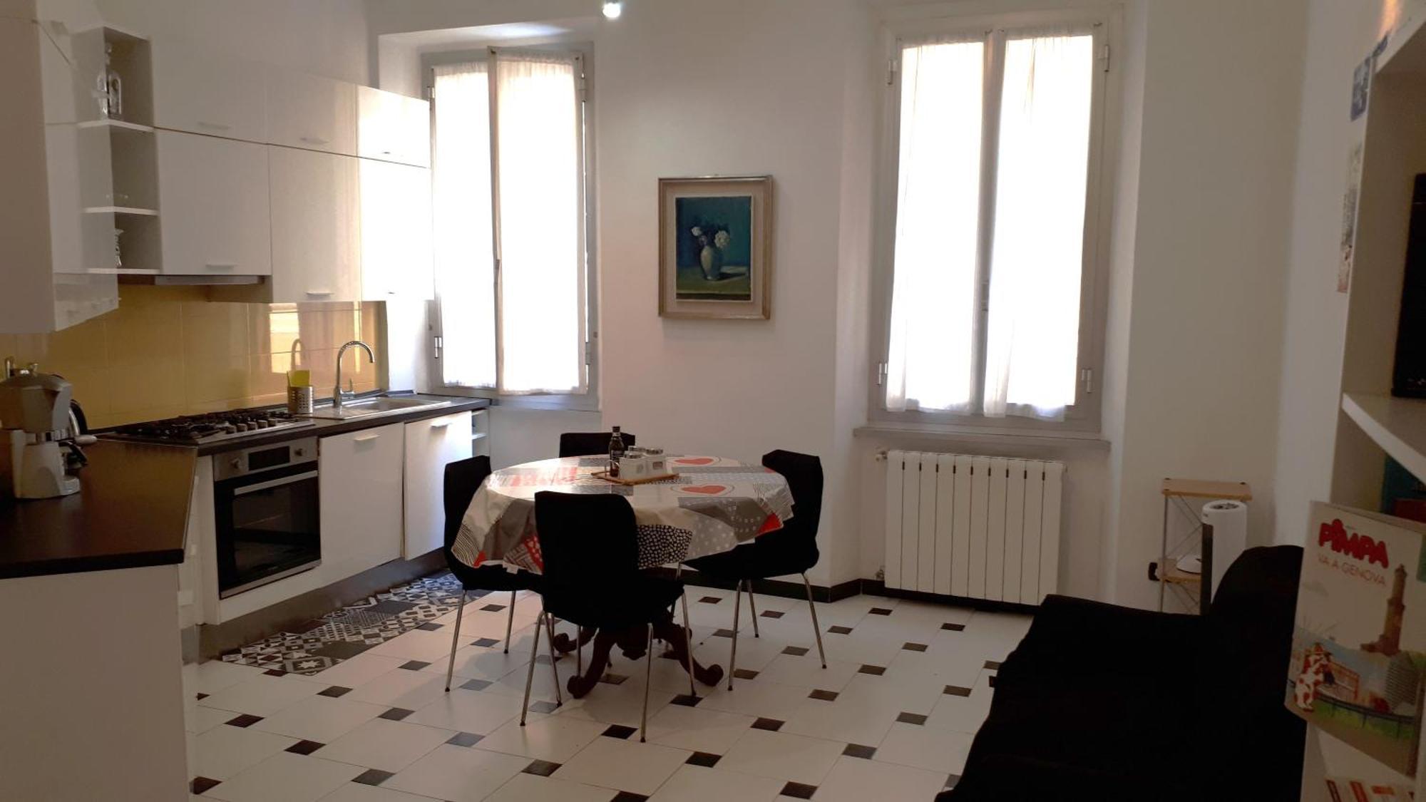 Ca'Saetta Bnb Holiday Home - Park & Go To Genoa Aquarium And Old Town Luaran gambar